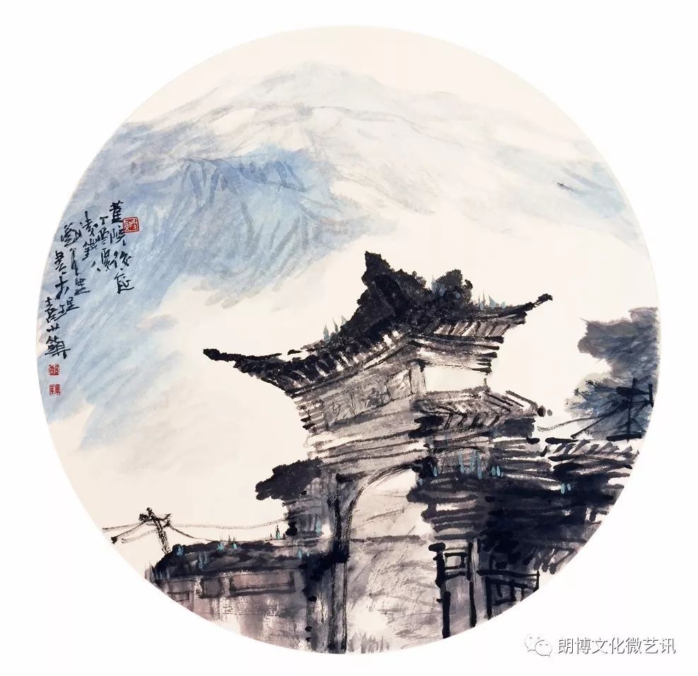 艺讯丨郑军里的乡村风景画