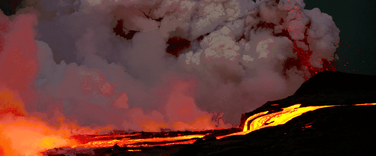 冒纳罗亚是世界上最大的活火山,平均每3年半喷发一次