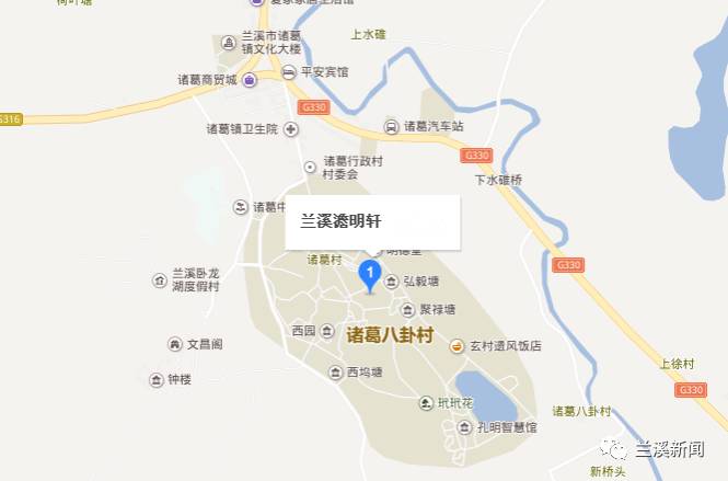 诸葛镇地图图片