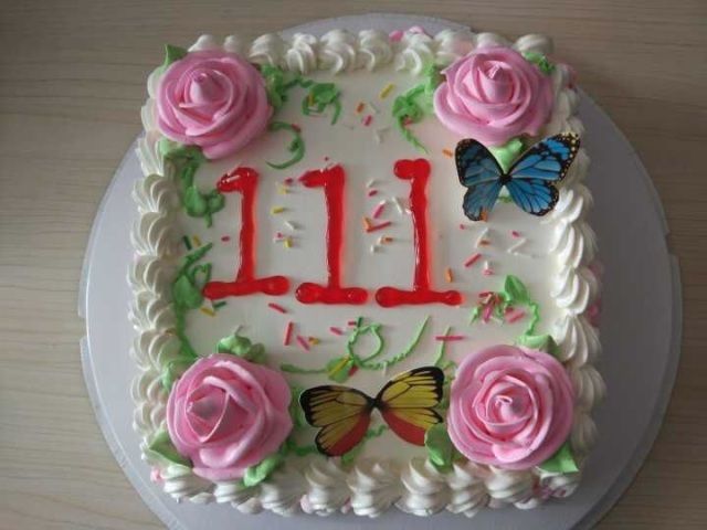 1米蛋糕,1111份欢庆与你分享!