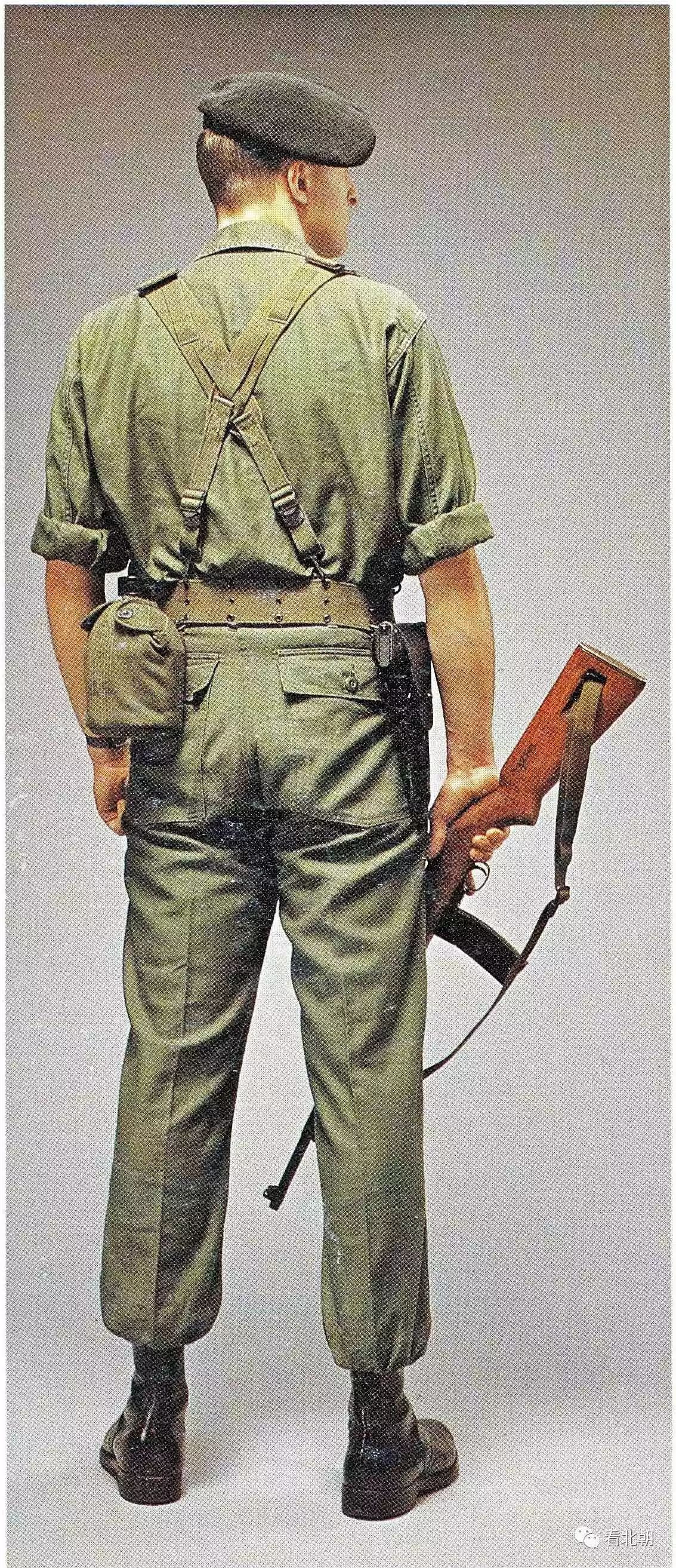 特種部隊還用老式m2卡賓槍越南戰爭早期美軍軍服與裝備鑑賞