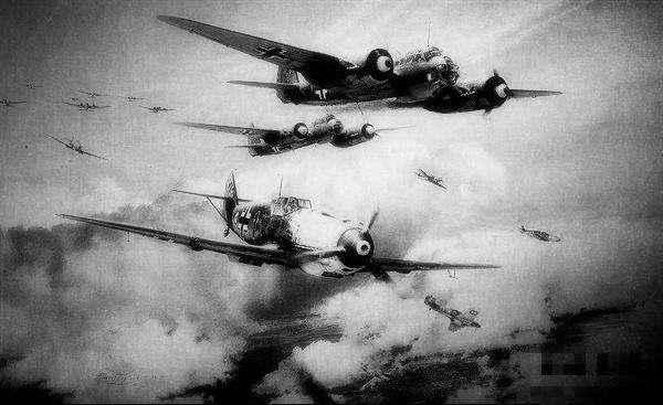 德国空袭波兰时出动了哪些主要的战机?