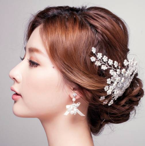 几十款韩式新娘发型争相斗艳,美到睁不开眼睛!