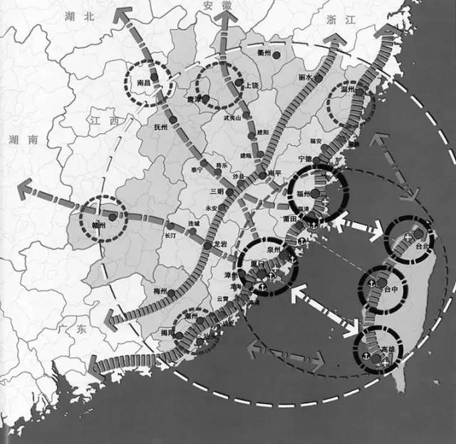 海西城市群区位分布 但海西城市群则不同,在这里温州中等偏上,加之温