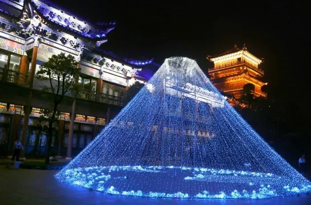 越夜越撩人 | 夜幕下的五千年文博園是一番怎樣的光景