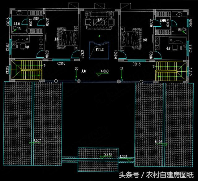 最適合建在農村的中式三合院,8間臥室,看到價格做夢都會笑醒