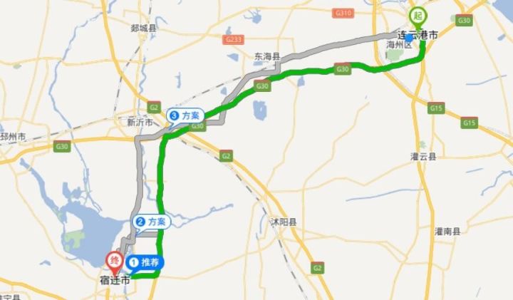 宿连高速走向线路图图片