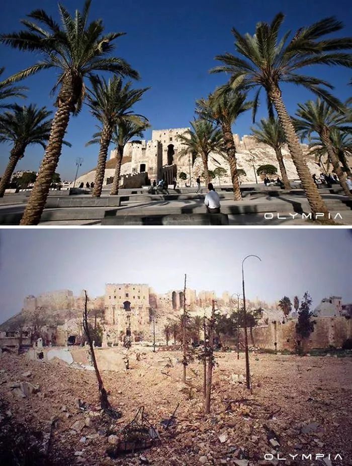 叙利亚照片对比图片