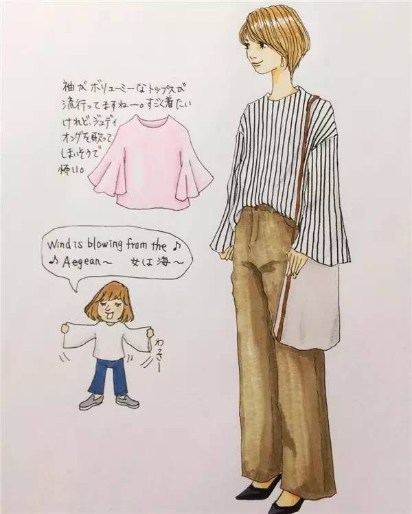 跟美女時尚插畫師學穿搭穿對衣服比投胎還管用