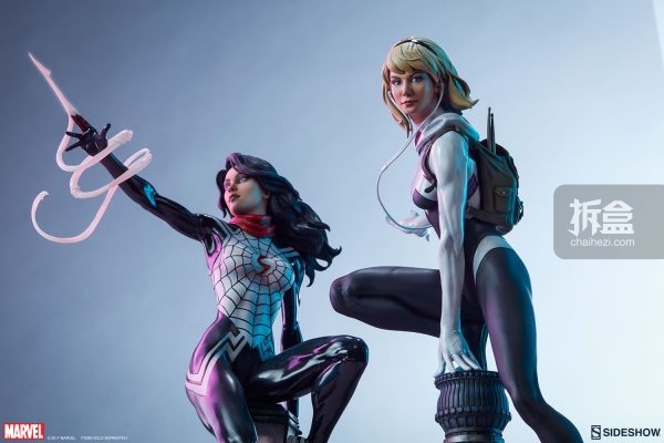 sideshow x mark brooks「spider-verse statue collection」蜘蛛格溫