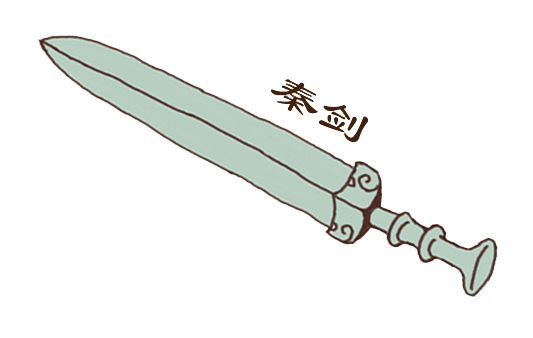 古剑的画法图片
