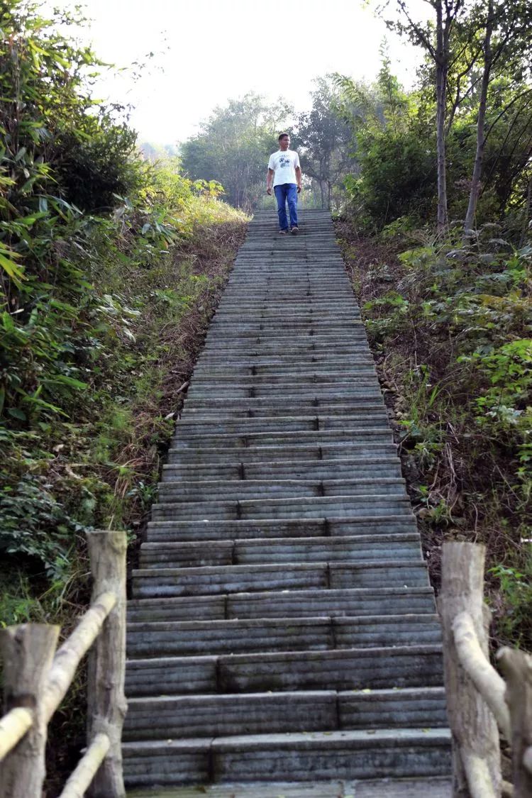 舒城:二姑尖登山步道修通了!风景正好