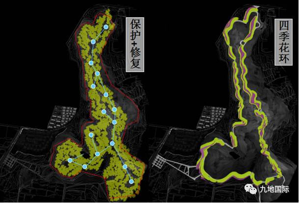 围子山郊野公园规划图图片