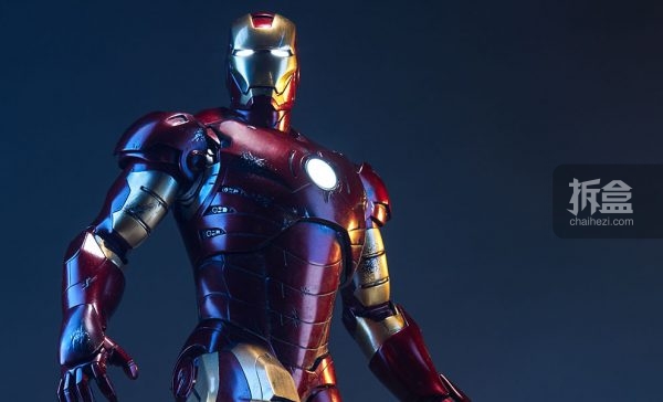 sideshow 鋼鐵俠mk3 雕像 iron man mark iii maquette