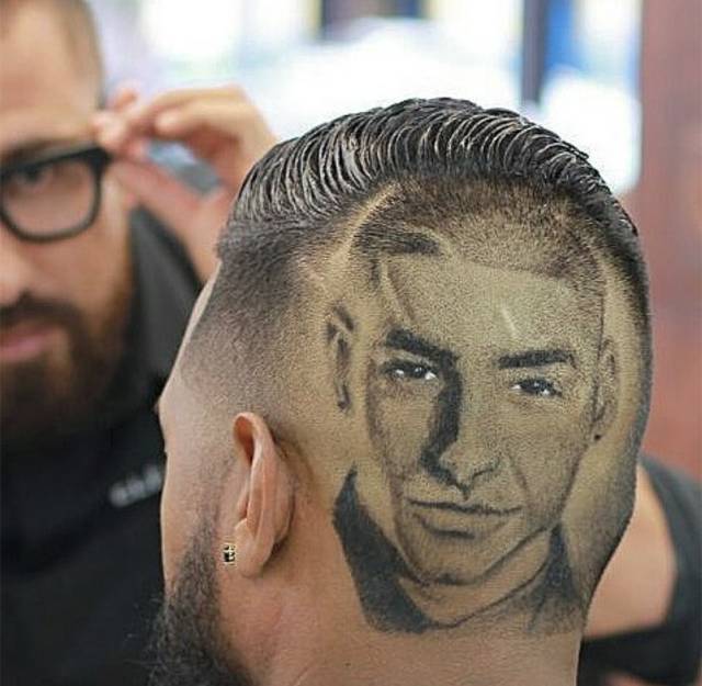发型师头像图片纹身图片