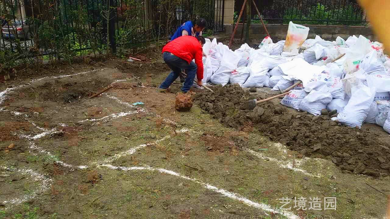 線上分享回顧花園行業放線施工管理流程規範大全都在這裡快收藏吧