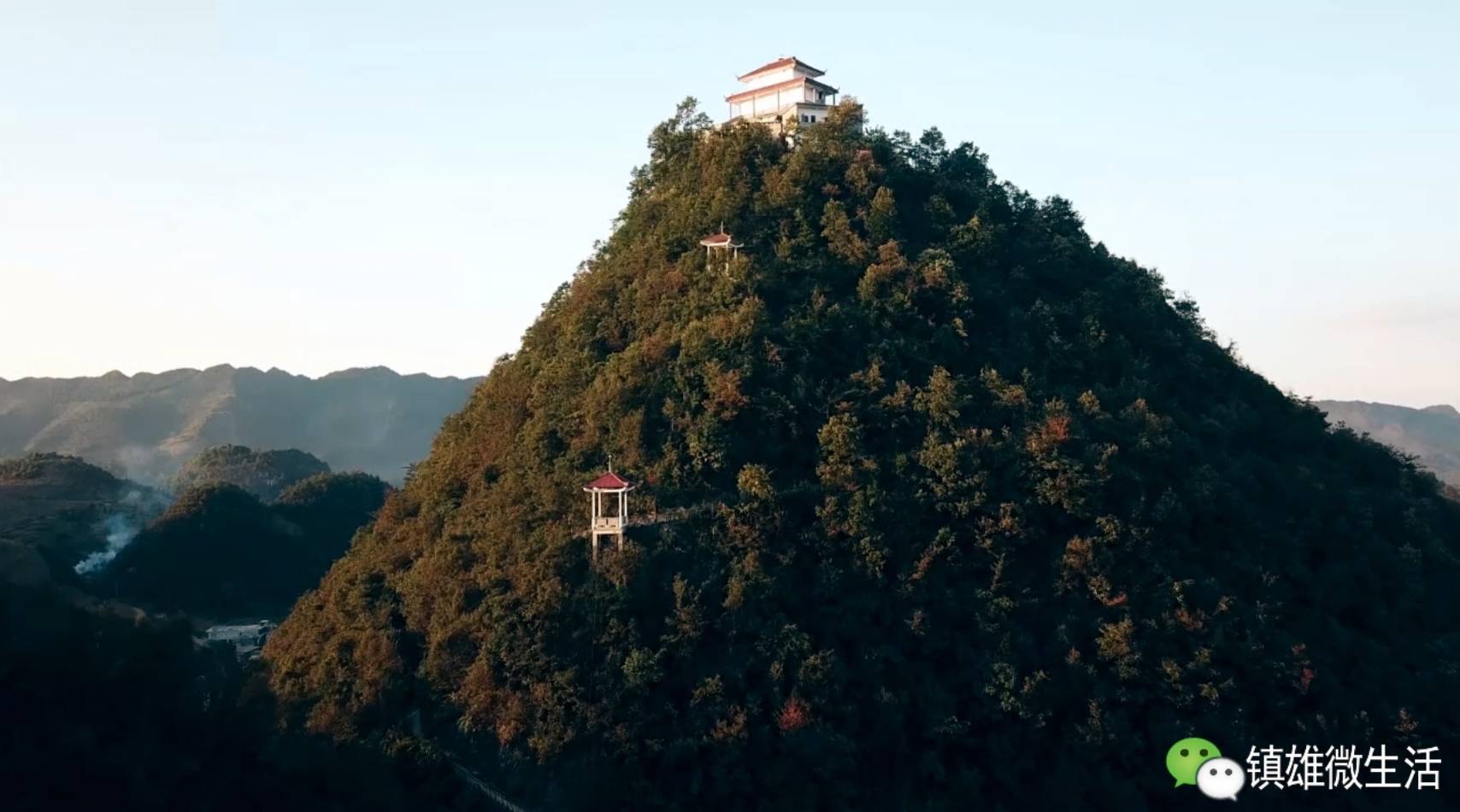 传说!镇雄有座山,山上有座庙.