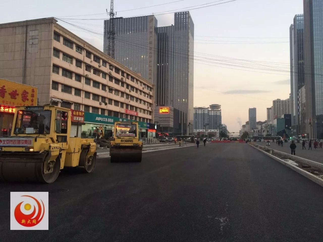 城建 永泰南路即将划线通车,北都街地下车道建设接近尾声