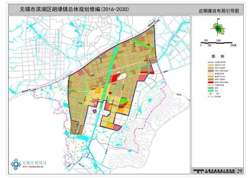 滨湖区胡埭总体规划批前公示 打造滨湖区高端制造业基地