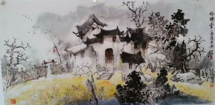 山东书画 山水名家马景岭最新作品欣赏