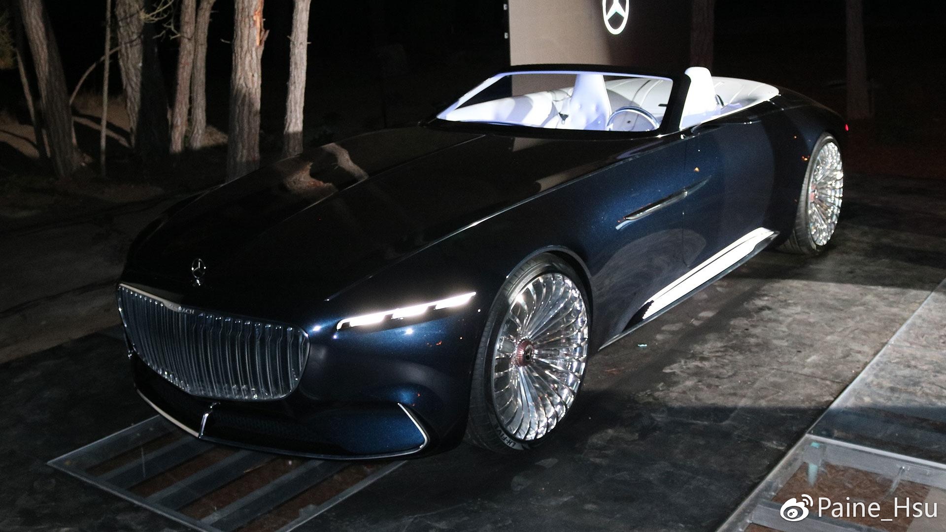 mercedes-maybach 6 cabriolet概念車,歸屬於旗下豪華子品牌邁巴赫的