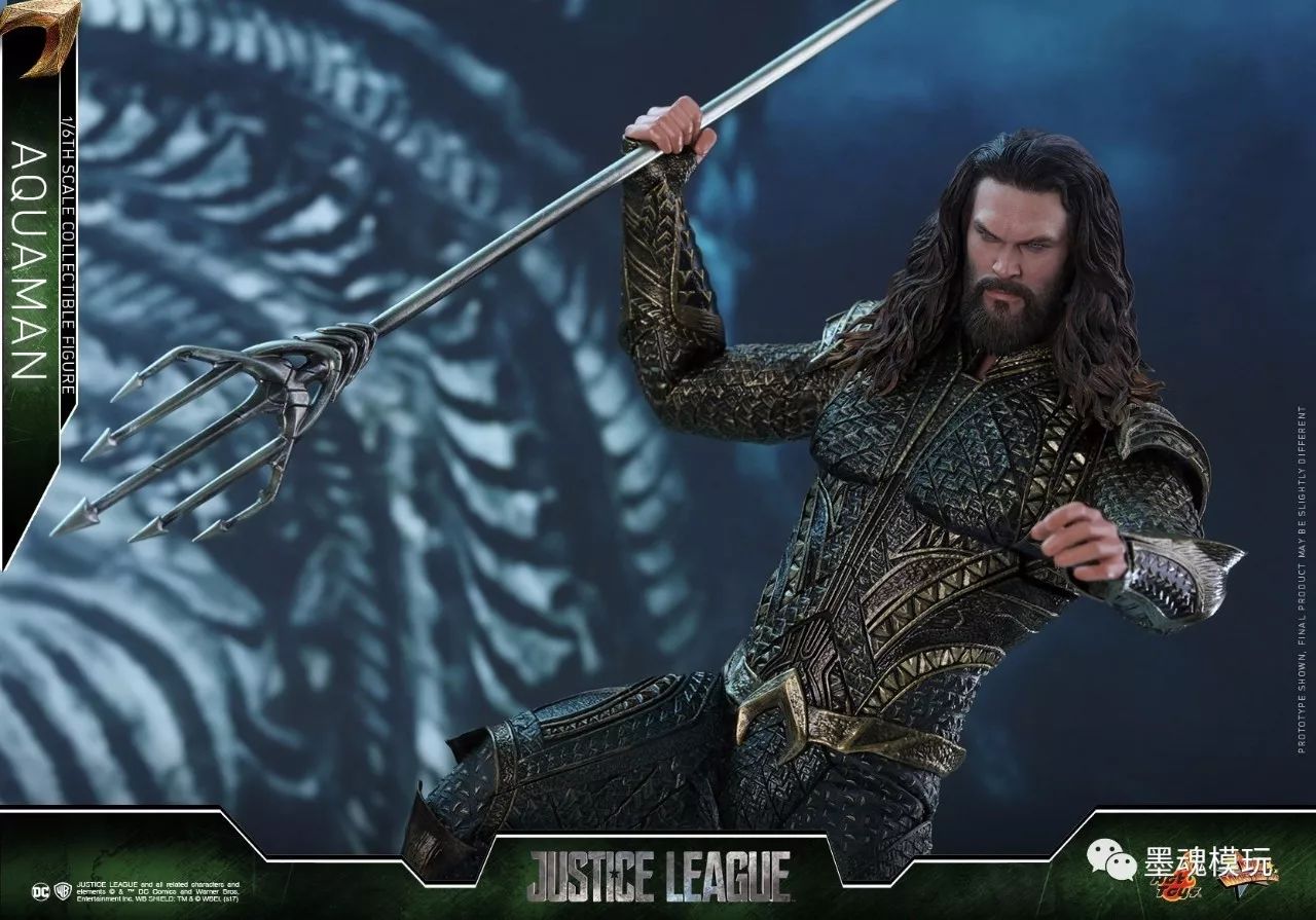 hottoys 新品:1/6 mms447《正義聯盟》-海王 水行俠/aquaman 可動人偶