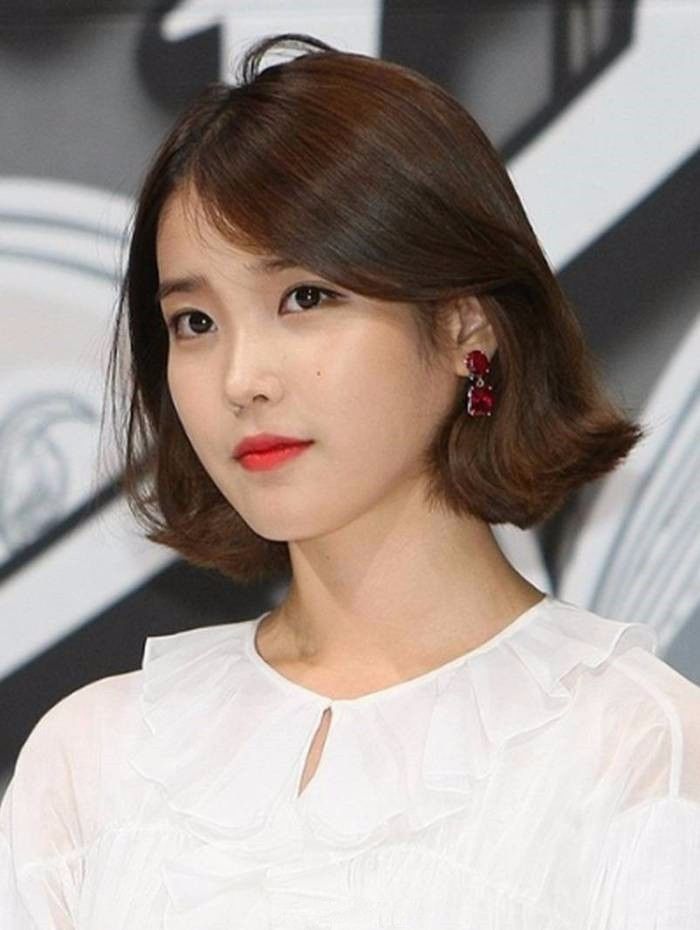 韩国女星发型短发图片