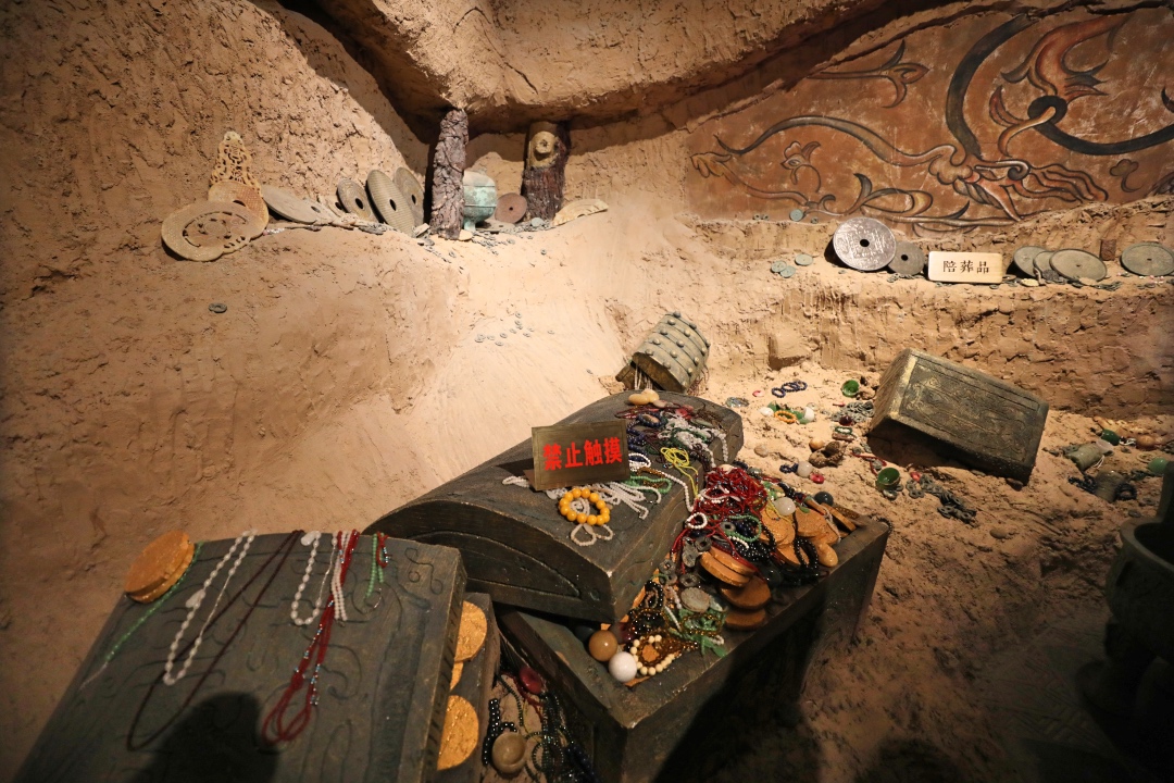 秦始皇陵墓图片 内部图片