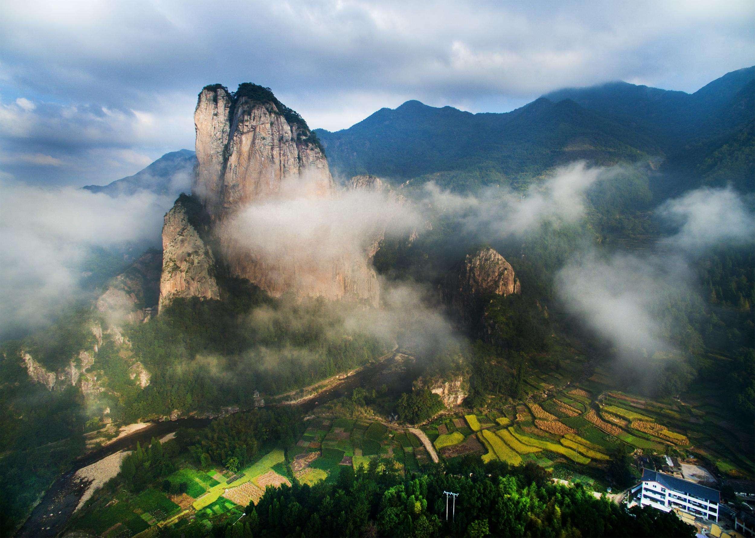 浙江巍山图片