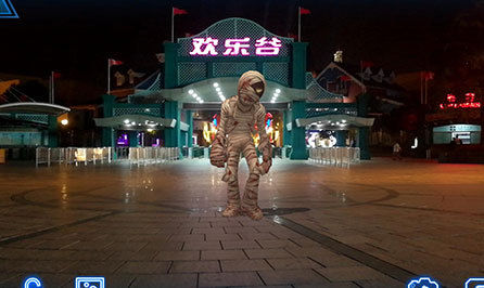 上海迪士尼乐园鬼屋图片