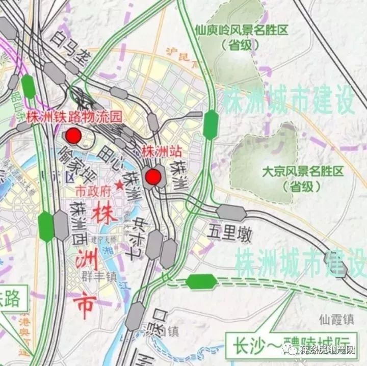 株洲南站周边规划图片