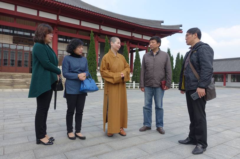 专访星云弟子妙圆法师  记录星云大师的故乡情!江都复建仙女庙有戏