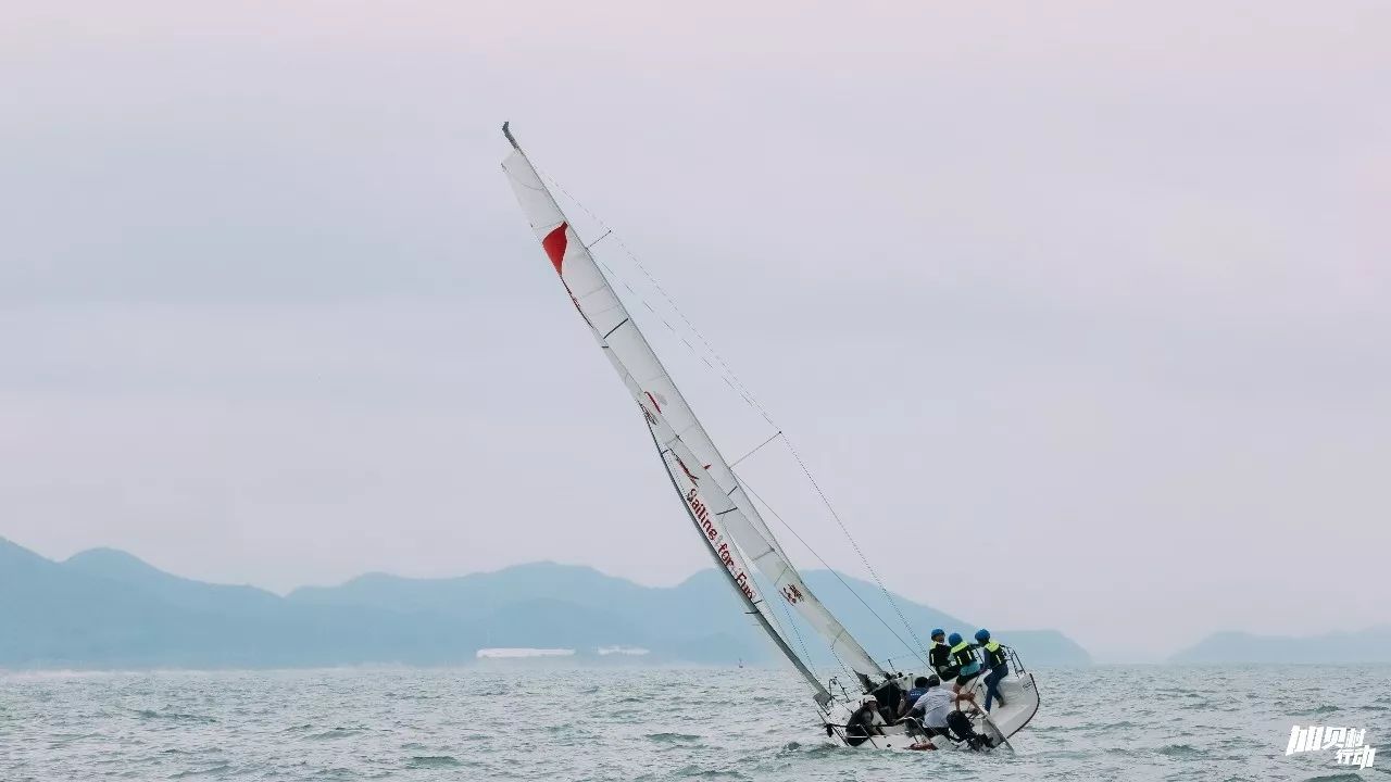 帆船出海體驗海上速度與激情