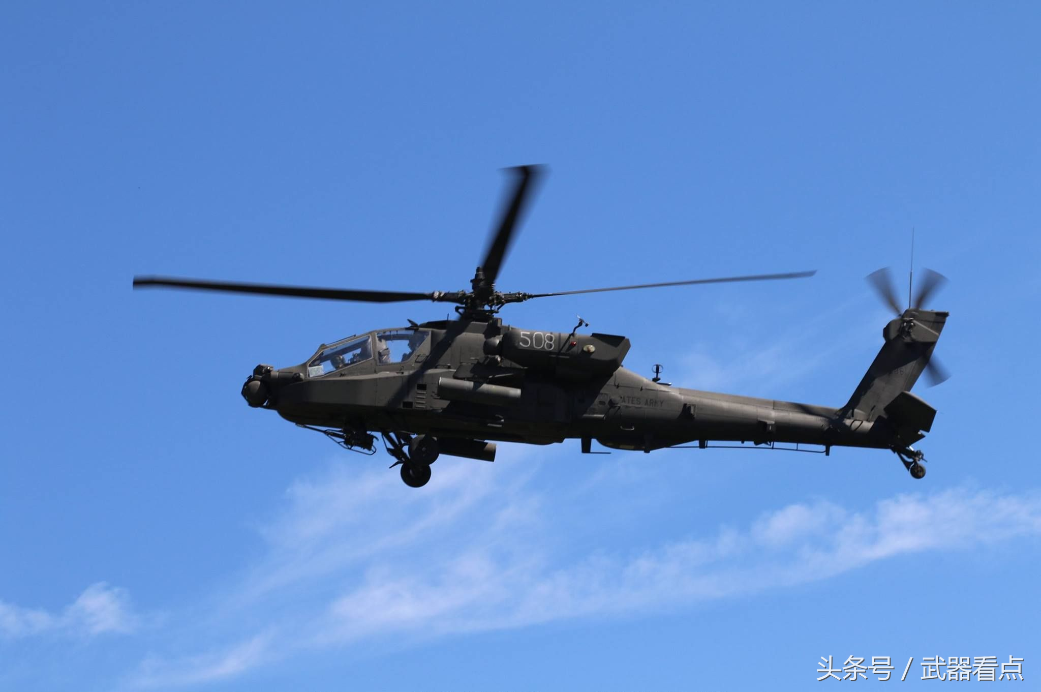 ah64阿帕奇武装直升机高清相片