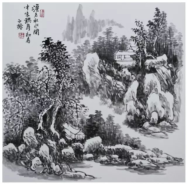 笔墨之道王子龄山水画展将于10月25日31日在合肥久留米美术馆展出