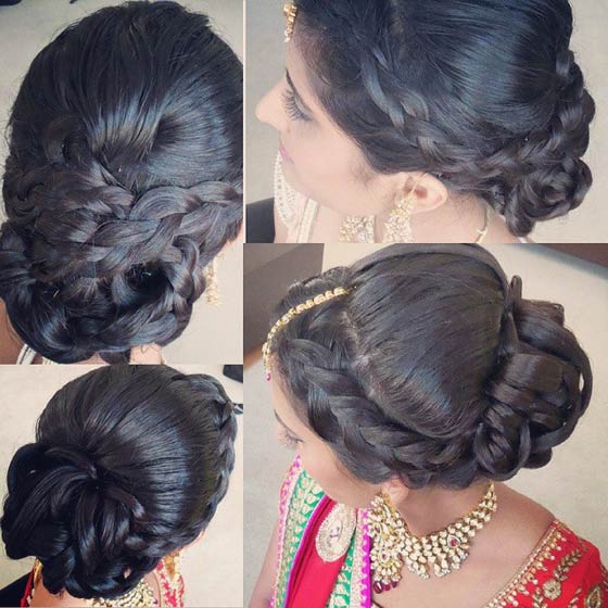 40款传统印度新娘发型