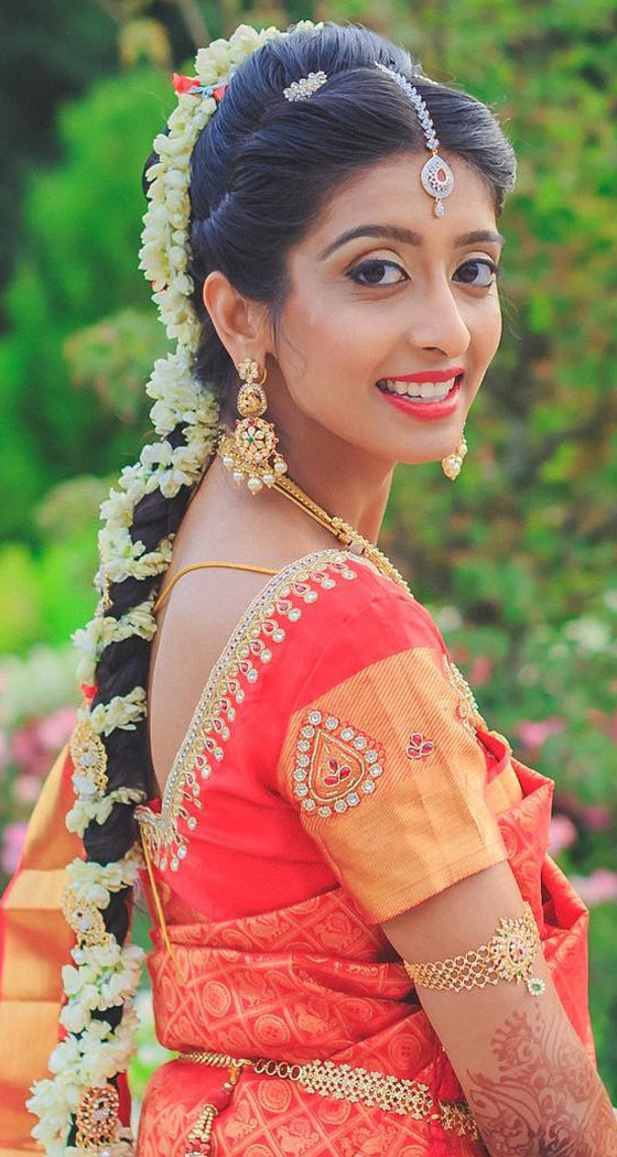 40款传统印度新娘发型