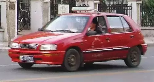 90年代的出租车图片