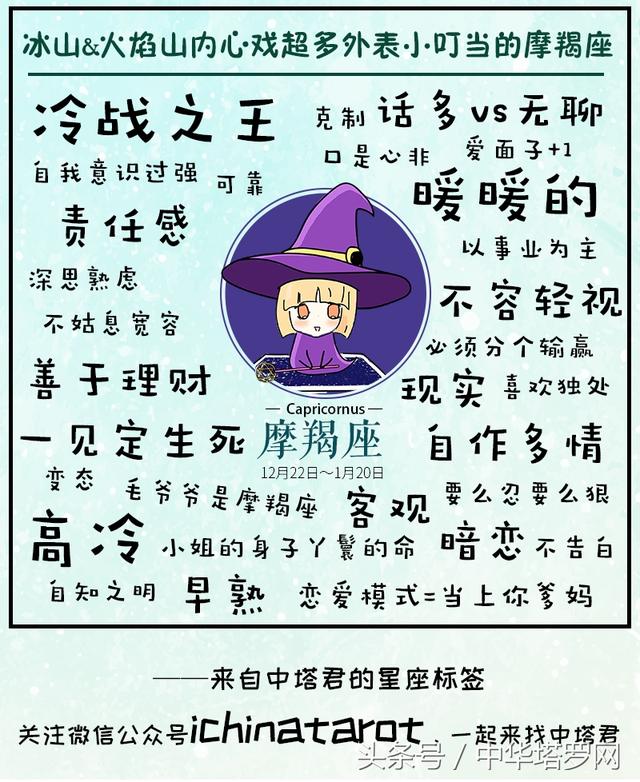 摩羯女图片大全带文字图片