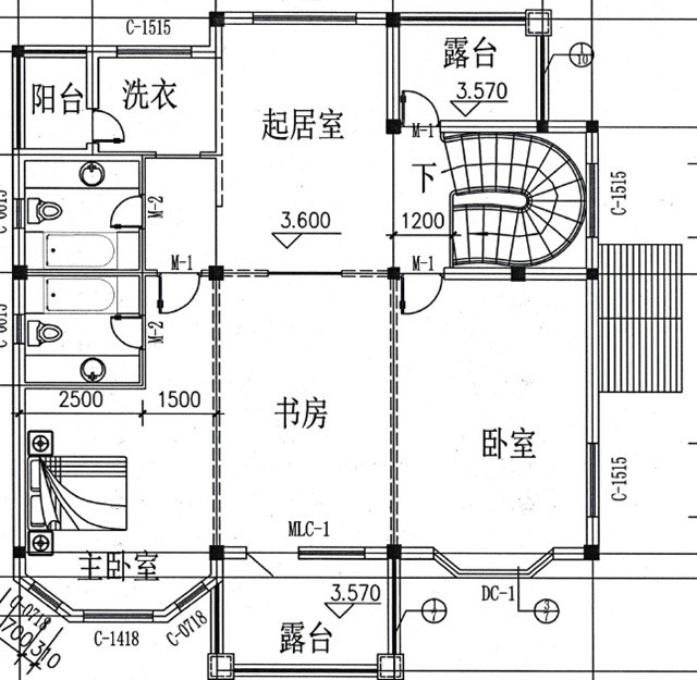 農村二層樓房設計圖建好可媲美城市洋別墅