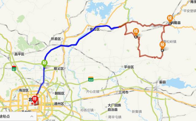 北京→九曲十八彎→黃崖關長城→興隆→北京集合地點:【京承高速】土