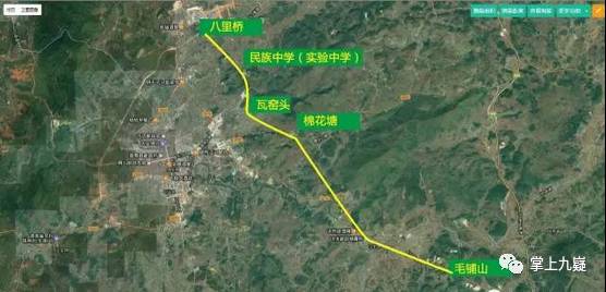 蓝山湘九公路规划图图片