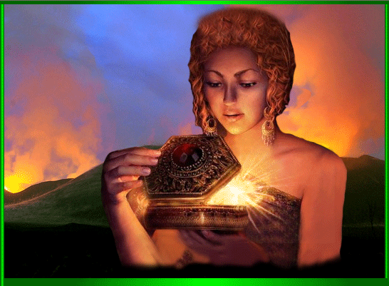 潘多拉女神希腊神话图片