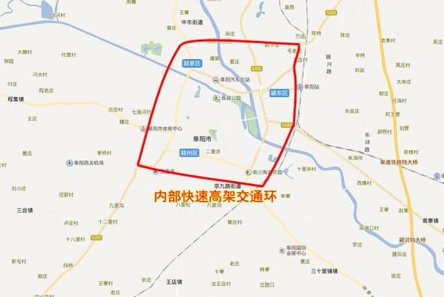 定州绕城公路规划图图图片