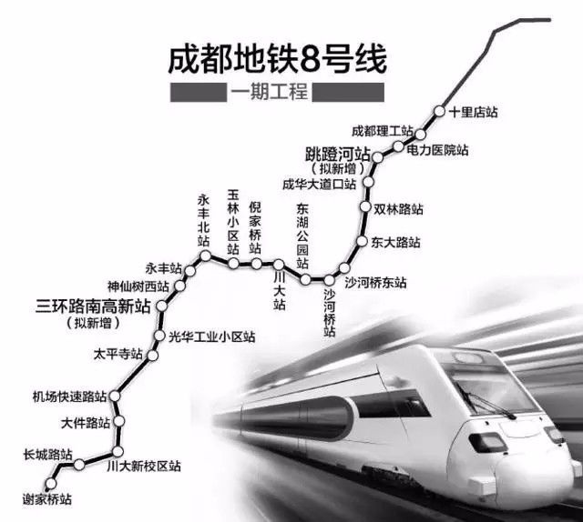 2020年成都14條地鐵通車!快看看你家門口有沒有站點!