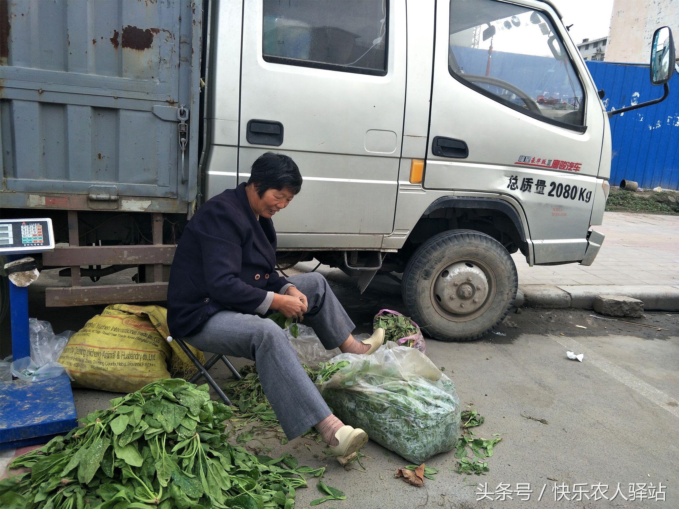 下乡卖菜的小货车图片