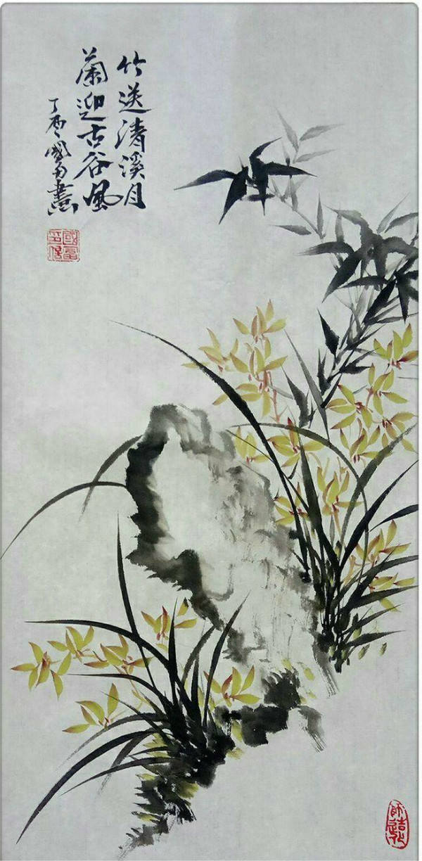 文王梦熊,渭水泱泱图片