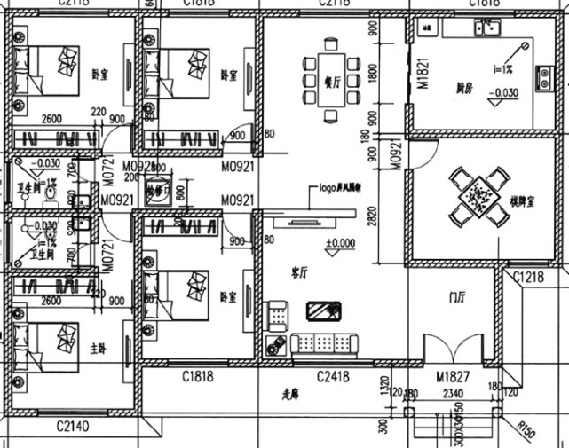 不用建二三層一層農村小平房祖孫三代照樣住的開