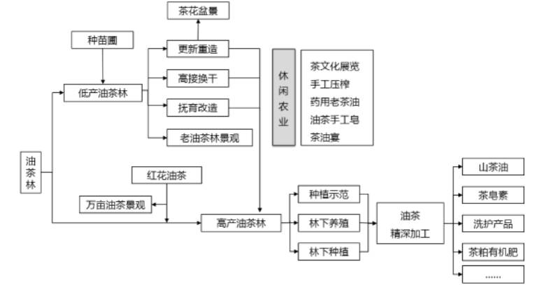 乡村振兴战略 农业全产业链体系构建-以锦屏县油茶产业为例