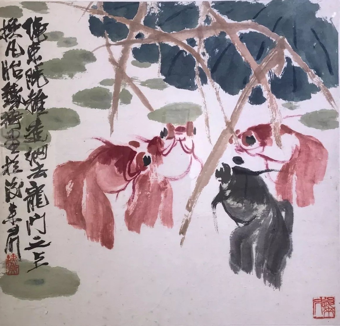 周铁衡作品欣赏(多来自展览现场拍摄)载入美术史美术评论家认为标杆抬